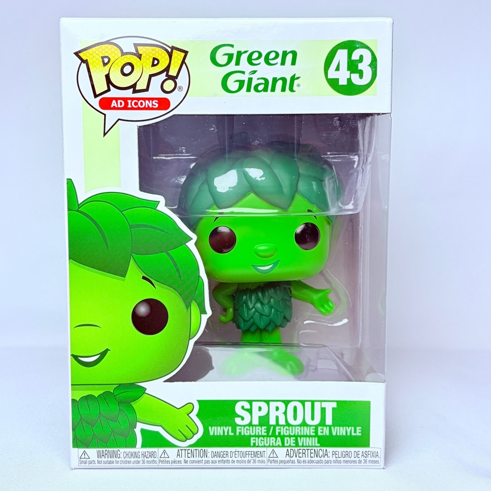 Funko Pop Sprout Green Giant 43 Vinyl Figure Green Collectible Mascot
